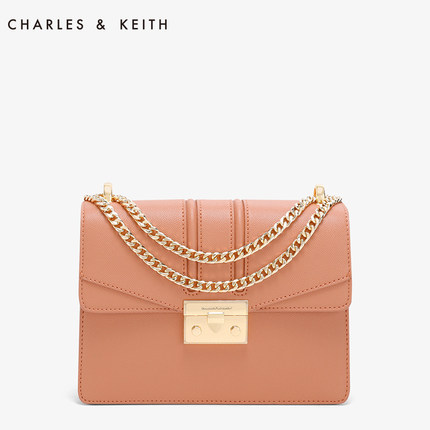 酒神包 CK2-20680639 复古链条锁扣单肩斜挎包